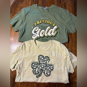 Set of 2 St. Patrick’s Day Tees